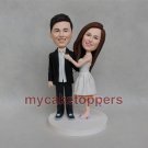 custom wedding cake topper hand made
