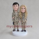 Hunting custom wedding cake topper