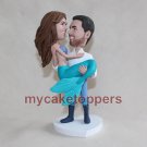 mermaid custom wedding cake topper