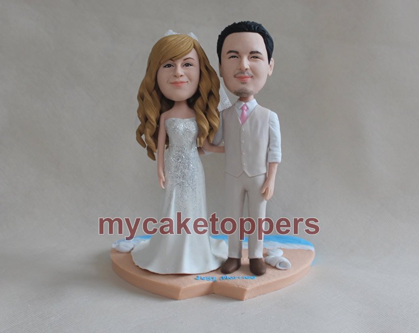 personalized wedding cake topper look like you