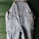 New Baby Gap Boys Girls Blue Jean Bib Overalls 3-6 M Pants Pocket Kid Stonewash