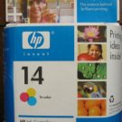 New HP 14 Tri Color InkJet Print Cartridge C5010DN Single Unit