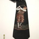 Classic Golf Novelty Necktie Evan Picone Sport New with Tags Stylish 100% Silk