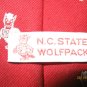N.C. State Wolf Pack Necktie Classic  North Carolina State Red and White