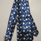 Golf Balls and Tees Necktie New Novelty Sport Classic