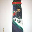 Santa and 8 Reindeer Hallmark Christmas Novelty Tie Xmas Necktie Candy CanesNew