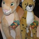 New Disney The Lion King Nala and Cheeta Stuffed Animals Toys Kids Disney Movie