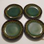 New Pier 1 Table Coasters Ceramic Set of 4 Home Decor Art Deco