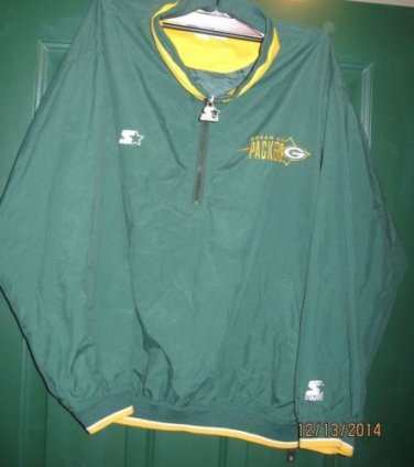 Green Bay Packers Official NFL Pro LIne Pullover Jacket XL Football Jacket