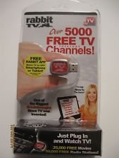 New Rabbit TV As Seen On TV Free Internet Channels Radio Movies Smartphone