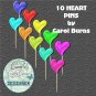 HEART PINS