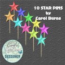 STAR PINS