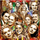 "ALICE FAYE" BY ED SEEMAN - T-SHIRT OR POSTER- ADULT SIZES: S, M, L, XL