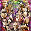 "BUCKMINSTER FULLER" BY ED SEEMAN- T-SHIRTS OR POSTER-SIZES: S, M, L, XL