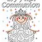 COMMUNION-YOUTH, TODDLER T-SHIRT-MY FIRST COMMUNION-FREE CUSTOMIZING