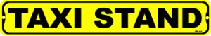 TAXI STAND, Street Signs,