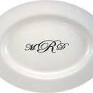 Monogram Signature Guestbook Platter