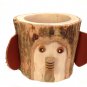 Rustic Pencil Holder Elephant Bark Wood Pencil Cup Tree Bark Pen Holder Desk Organizer