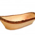 Rustic Wood Bowl Turned Wood Bowl Handmade Rustic Bowl Wooden Bowl Tree Bark Bowl