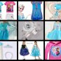 Disney Inspired Anna princess dress with cloak costume dress-up