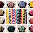 Super Soft Chevron Infinity Scarves - Chevron Scarf - Lightweight Comfy
