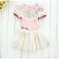 Lace Tulle Tutu Infant Toddler Summer Dress Vintage Boutique Look Kids Baby Girl