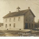 Garnavillo IA Iowa RPPC Real Photo Postcard Catholic School 1914 Divided Back