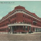 Great Northern Hotel Devils Lake ND North Dakota Vintage Postcard Unposted