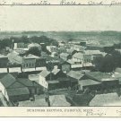 Fairfax MN MInnesota Vintage Postcard Business Section Birds Eye View Undivided
