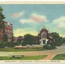 Omaha NE Nebraska Immanuel Deaconess Institute Postcard Linen Unposted