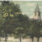 Lewisburg OH Ohio Vintage Postcard MP ME Church Divided Posted