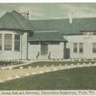 Wales WI Wisconsin Vintage Postcard Dining Hall Refectory Sanatorium 1909 Posted