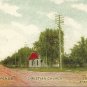 Shenandoah IA Iowa Vintage Postcard Clarinda Avenue Christian Church Unposted