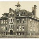 Cameron WI Wisconsin Vintage RPPC Postcard High School 1912 Postmark Divided