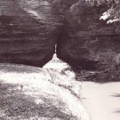 Richland Center WI RPPC Postcard Pine River Showing Rock