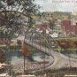 Livermore ME Maine Vintage Postcard Birds Eye View Divided 1909 Printed Divided