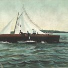 Madison WI Wisconsin Vintage Postcard Yachting Boating Scene Undivided 1907