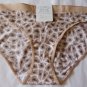 Jockey Womens Animal Print  Modern Fit Low Rise Bikini Panties Large LOT#321