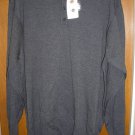 NWt Hagger Mens Long Sleeve Charcoal Gray Shirt XL