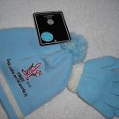NWT Girls Hat & Gloves Set "Cute So I'm worth it" $16