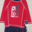Nautica Boys 2 PC Swim Trunks and Long Sleeve Shirt