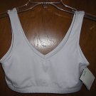 NWT  Rene Rofe Fit  WHITE SPORTS BRA  Medium