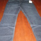 Canyon River Modern Fit Straight Leg Stretch 3" Below Natural Waist Jeans 14 Average