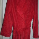 Alfani Intimates Women Red Hoodie Short Robe Side Pockets Very Soft Large