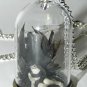 Fall From Grace, Fallen Angel, Glass Necklace,Bottle Necklace