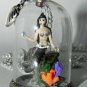 Hear the Sirens, Mermaid Necklace, Hand Sculpted,Bottle Necklace