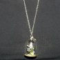 Hear the Sirens, Mermaid Necklace, Hand Sculpted,Bottle Necklace