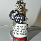 Star Crossed Lovers, Bottle Necklace