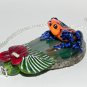 Stuck On You, Frog on Agate Necklace