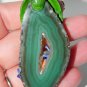 Stuck On You, Frog on Agate Necklace